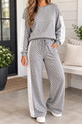 Polka Dot Eyelet Set