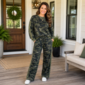 Camo Striped Casual Set