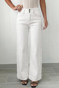 White High Waist Jeans